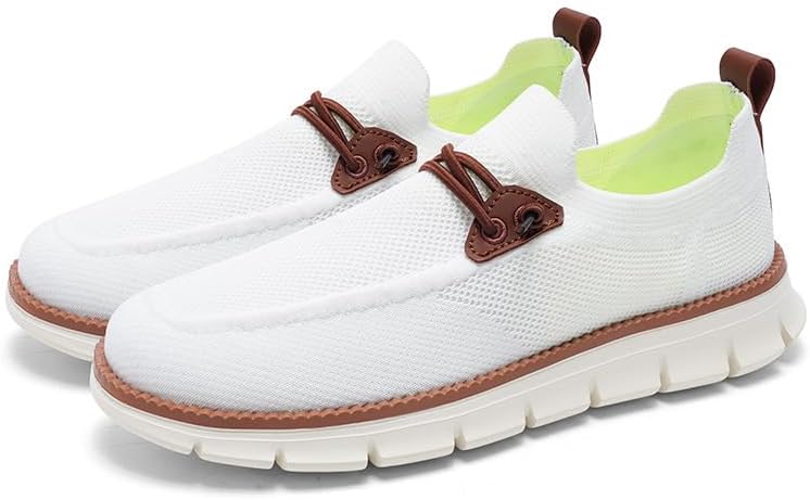 

Повседневные удобные кроссовки Comfofeet с широким носком Huayorong, белый