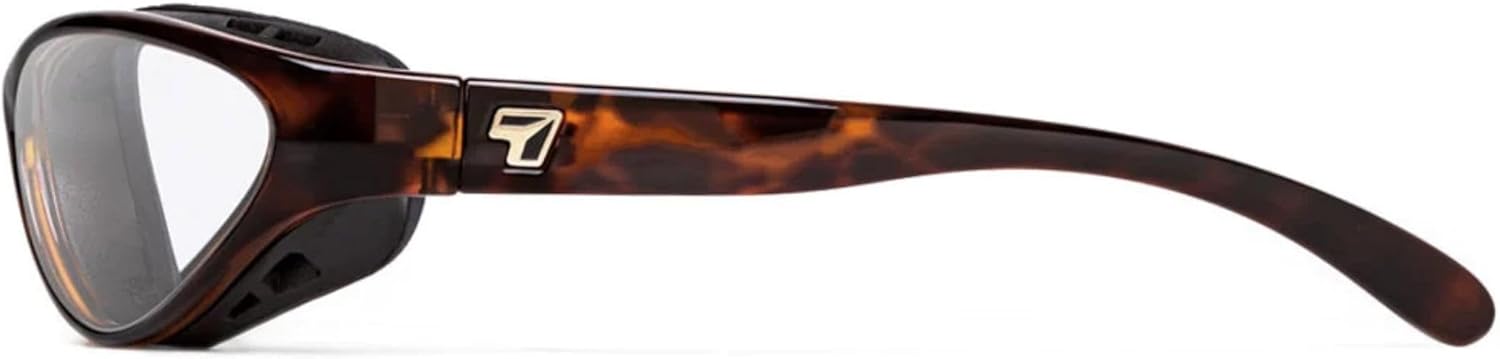 

Солнцезащитные очки 7 EYE VIENTO с мягкой подкладкой и защитой от ветра, для использования на открытом воздухе, 100% защита от UVA + UVB лучей, Tortoise Frame/Sharpview Clear Lenses
