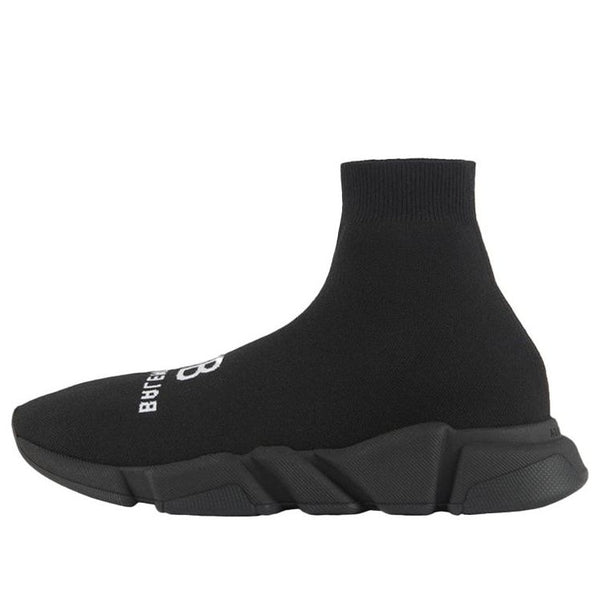 

Кроссовки recycled speed sneaker 'knittted black' Balenciaga, черный