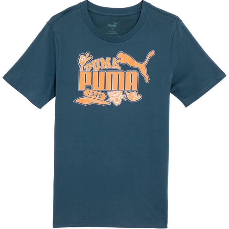 

Футболка мужская темно-синяя Puma, синий