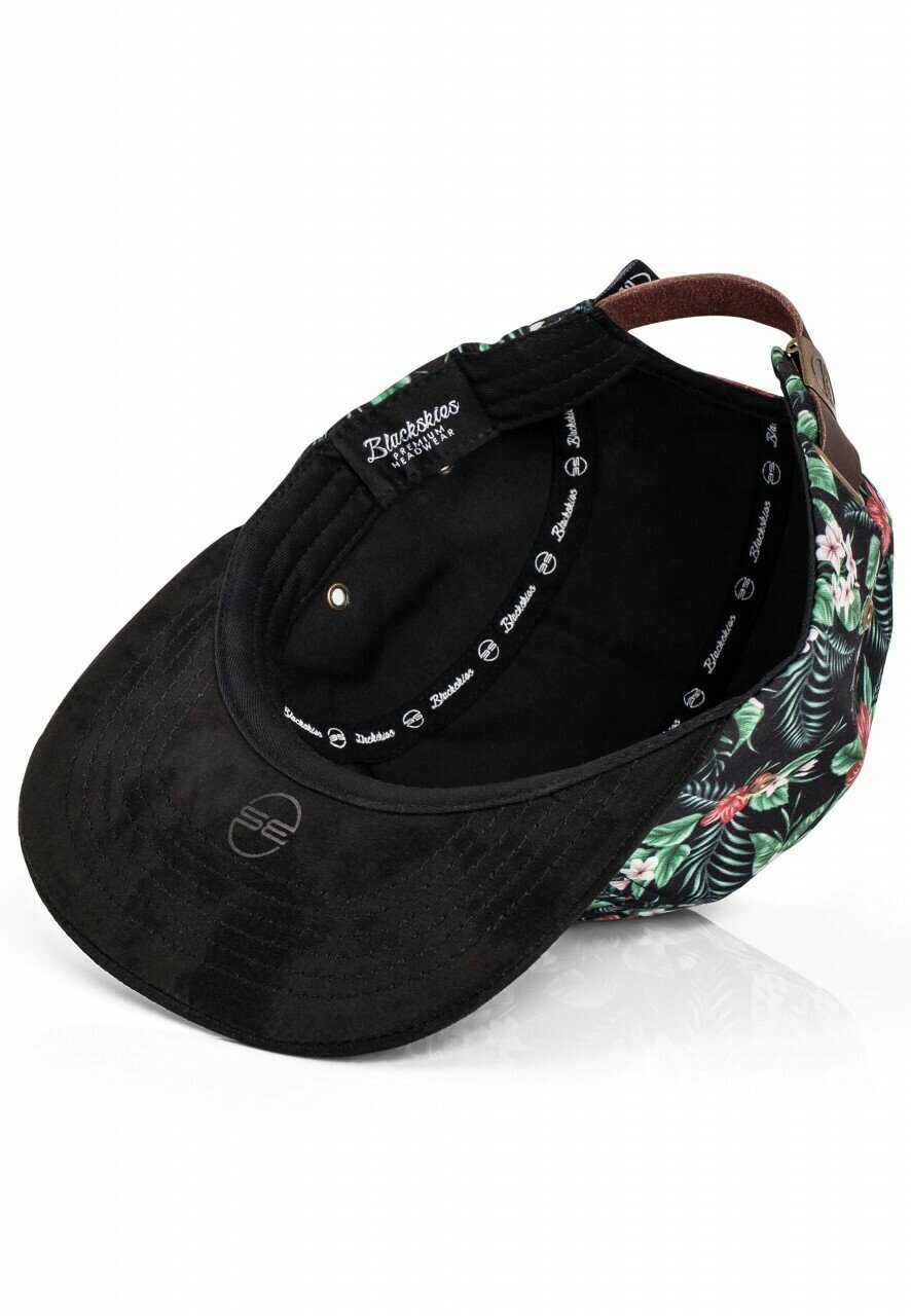 

Бейсболка FLORALE 5 PANEL Blackskies, черный