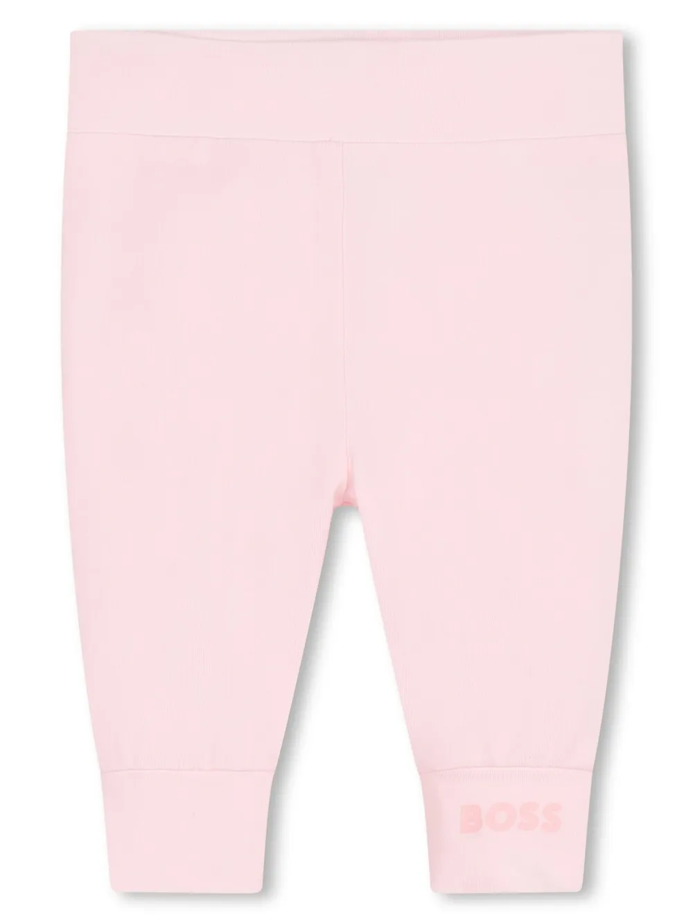 

Леггинсы с логотипом BOSS Kidswear, розовый