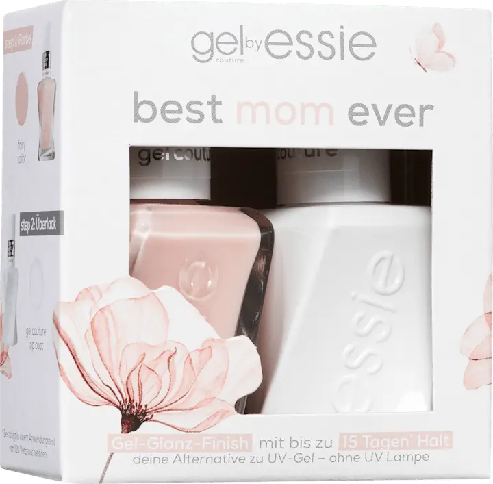 Лак для ногтей essie Nagellackset Gel Couture Routine Best Mom Ever, 2tlg, 1 St — фото 2