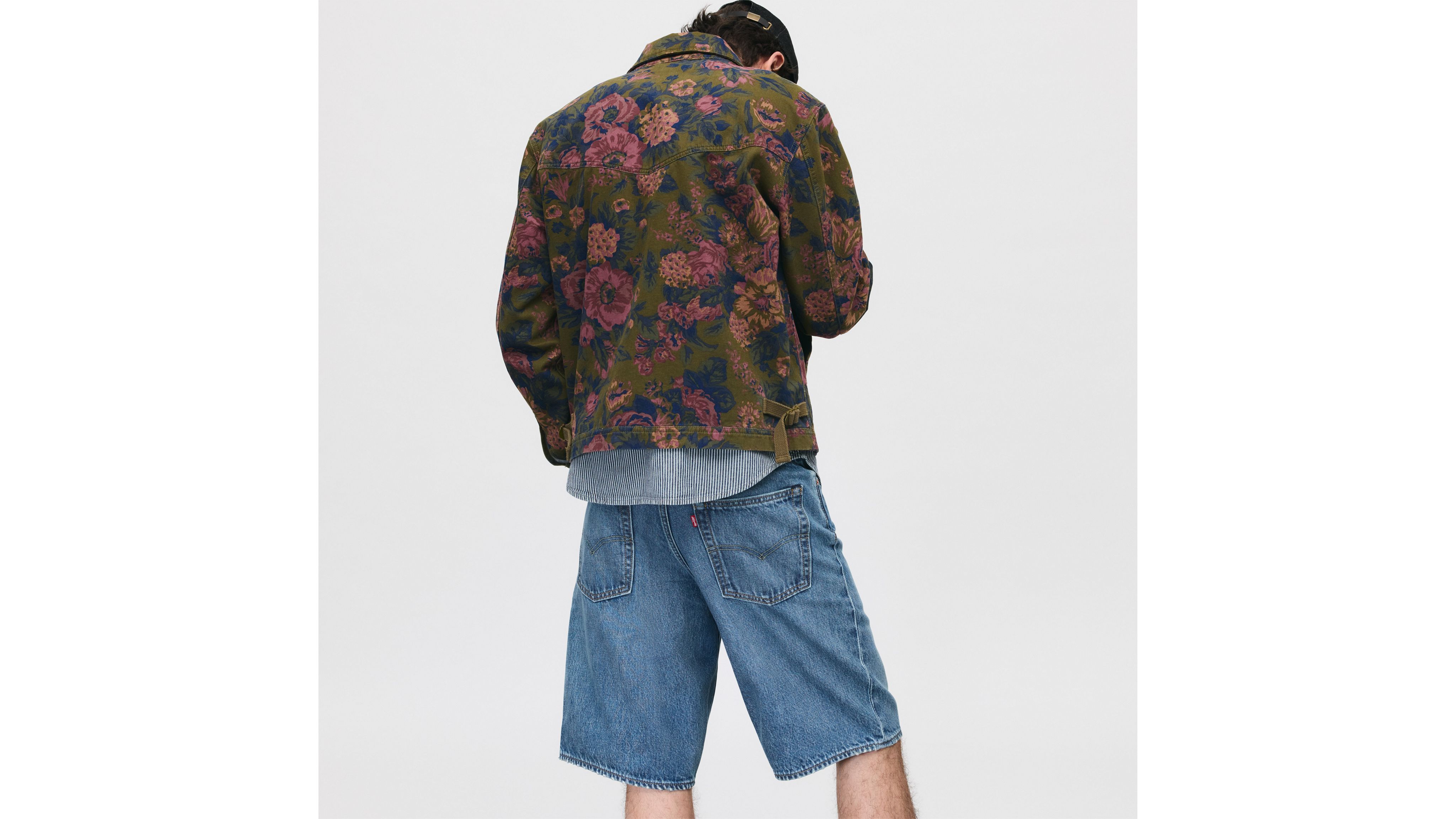 478 Мешковатые 12-дюймовые мужские шорты Levi's, цвет My Frequency - Medium Wash — фото 2