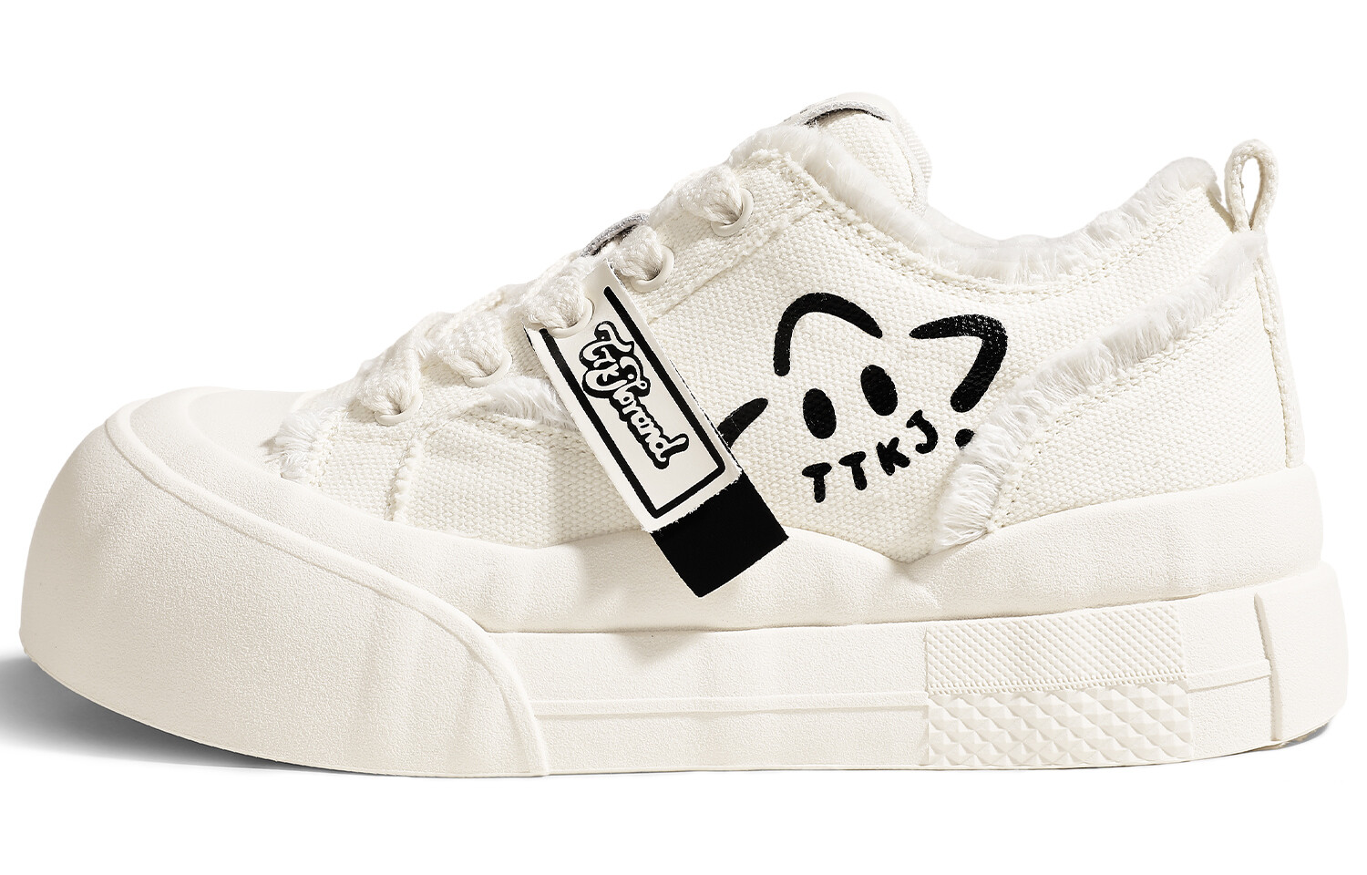 

Кроссовки TTKJ Skateboarding Shoes Women's Low-top, белый