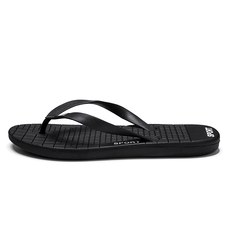 

Мужские шлепанцы на резиновой подошве LONGYING, Black