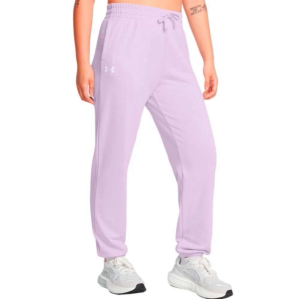 

Джоггеры Under Armour Rival Terry, фиолетовый