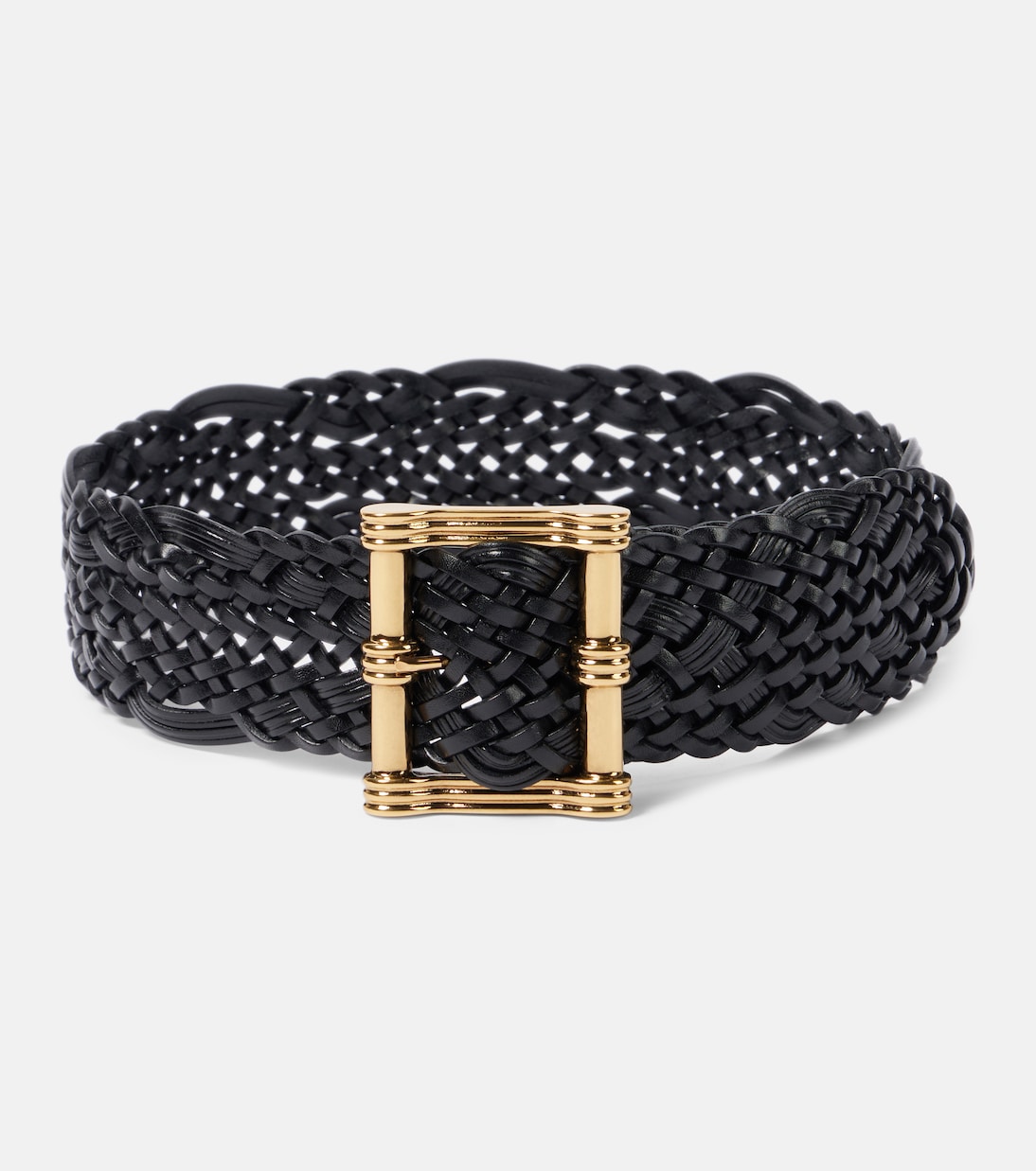 

Плетеный кожаный ремень Etro, Nero