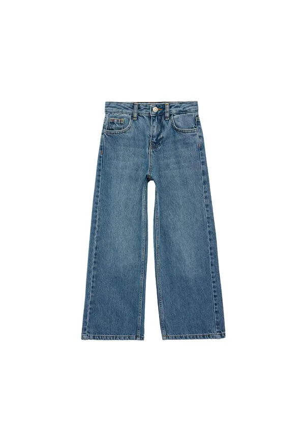 Джинсы свободного кроя с широкими штанинами Koton, Blue Denim — фото 3