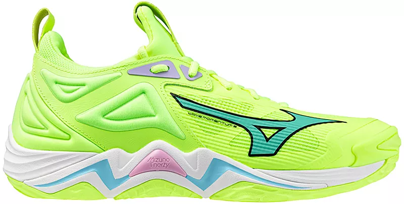 Волейбольные кроссовки Mizuno Wave Momentum 3, цвет Lime