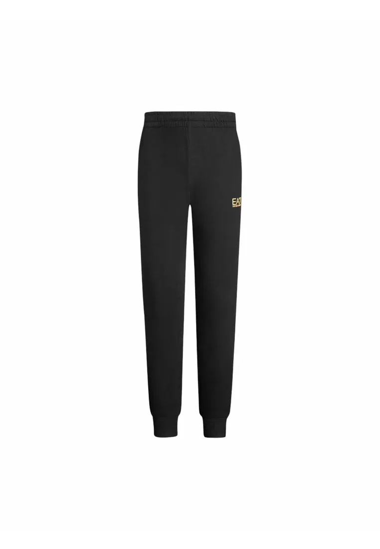 Тренировочные брюки мужские, черные, EA7, модель 8NPP66 PJVRZ Emporio Armani