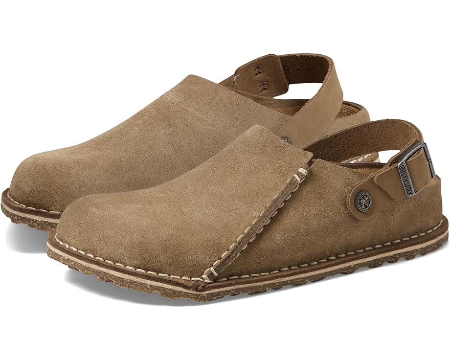 

Сабо Birkenstock Lutry 365 - Suede (Women), серый