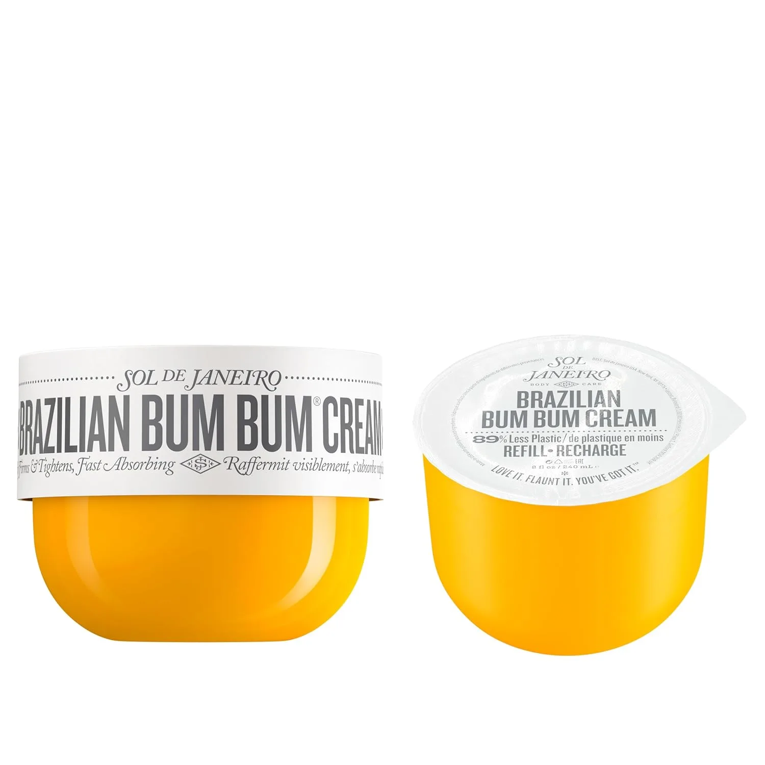 Крем для ягодиц SOL DE JANEIRO Brazilian Bum Bum Cream 240 мл с сменным картриджем, эксклюзивно на Amazon.