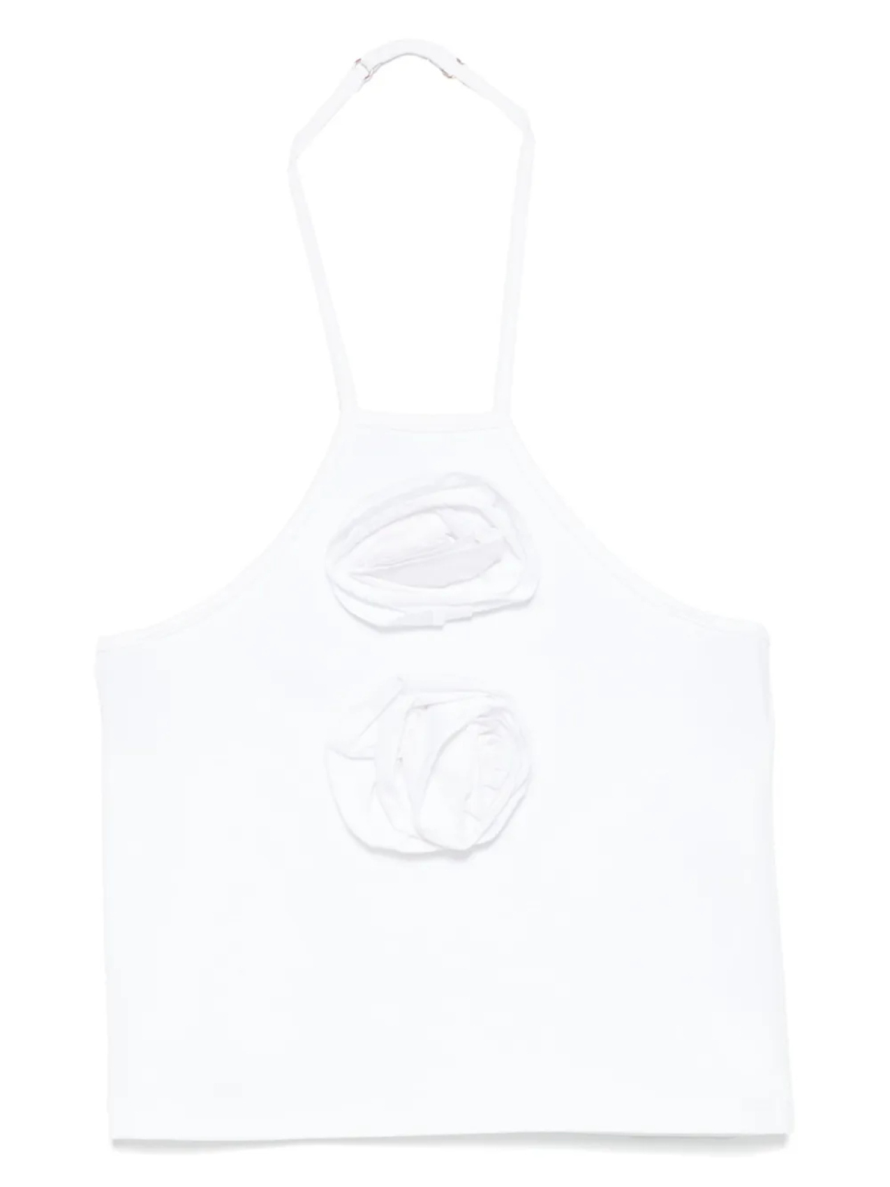 

TWINSET Детская футболка с цветочной аппликацией TWINSET Kids, белый