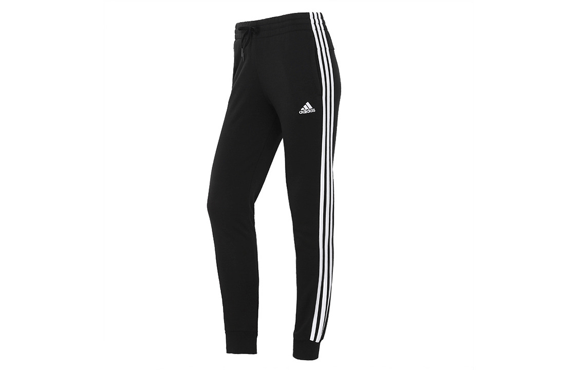 

Adidas Женские трикотажные спортивные штаны, Черный