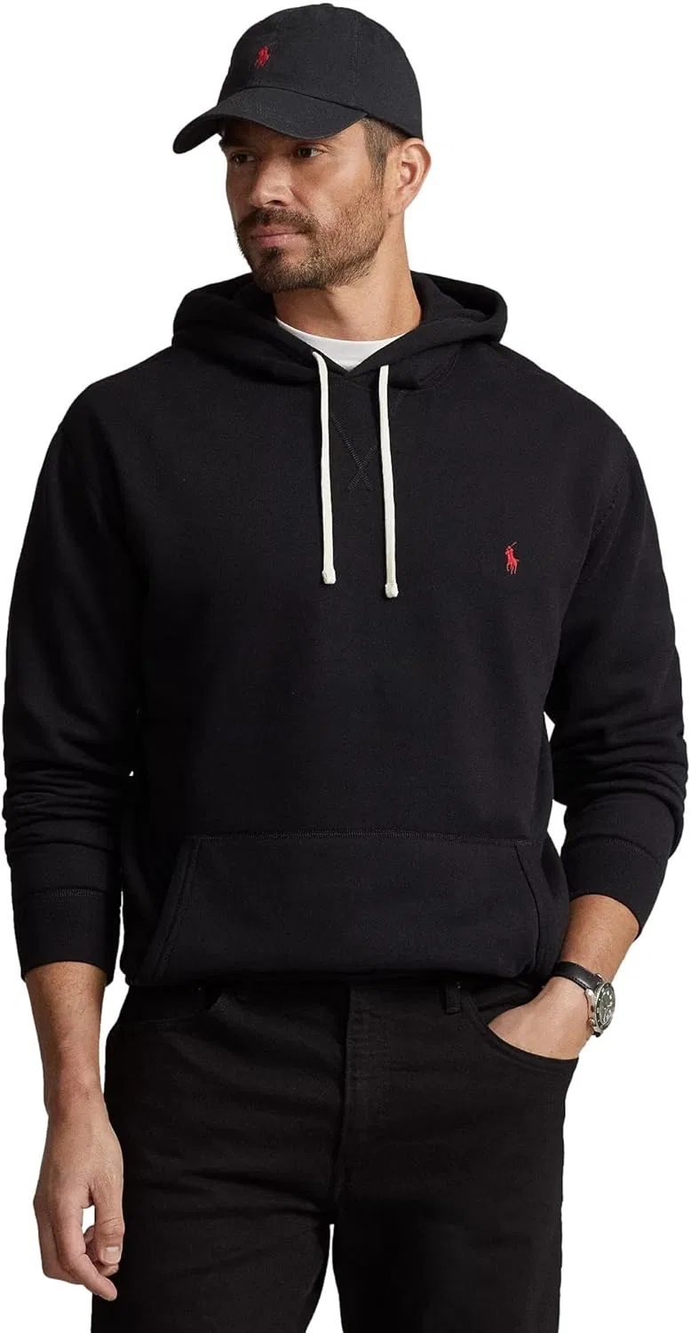 Мужская флисовая толстовка POLO RALPH LAUREN The RL, Polo Black — фото 2