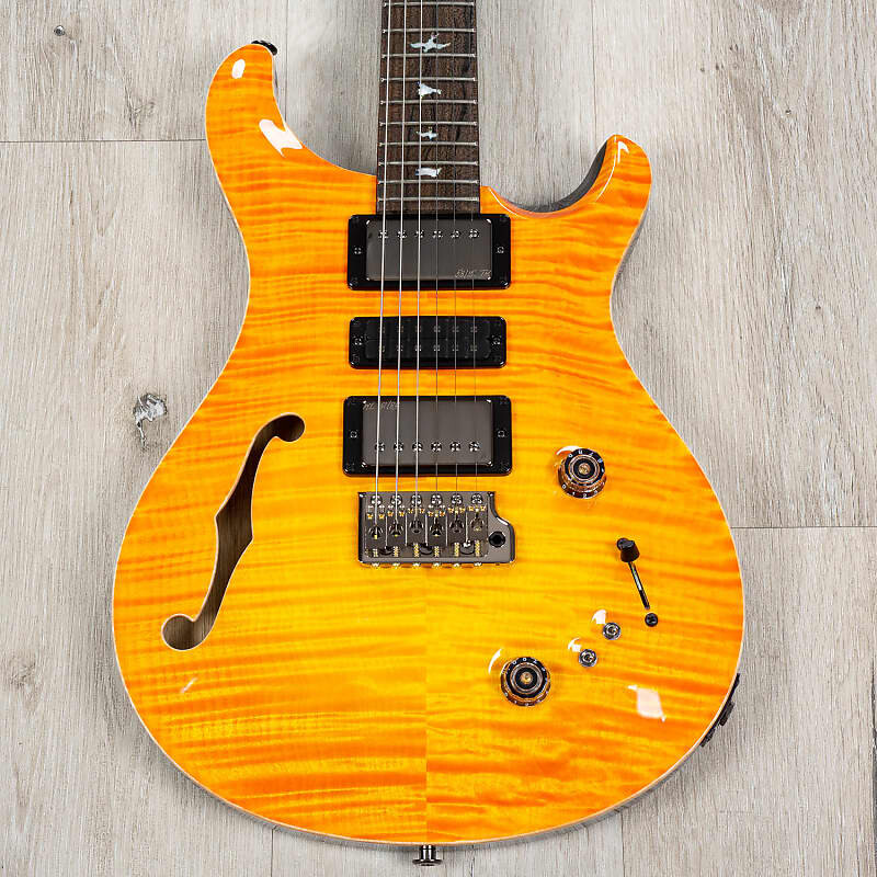 

Электрогитара PRS Paul Reed Smith Private Stock Special Semi-Hollow Limited Edition Guitar, Citrus Glow