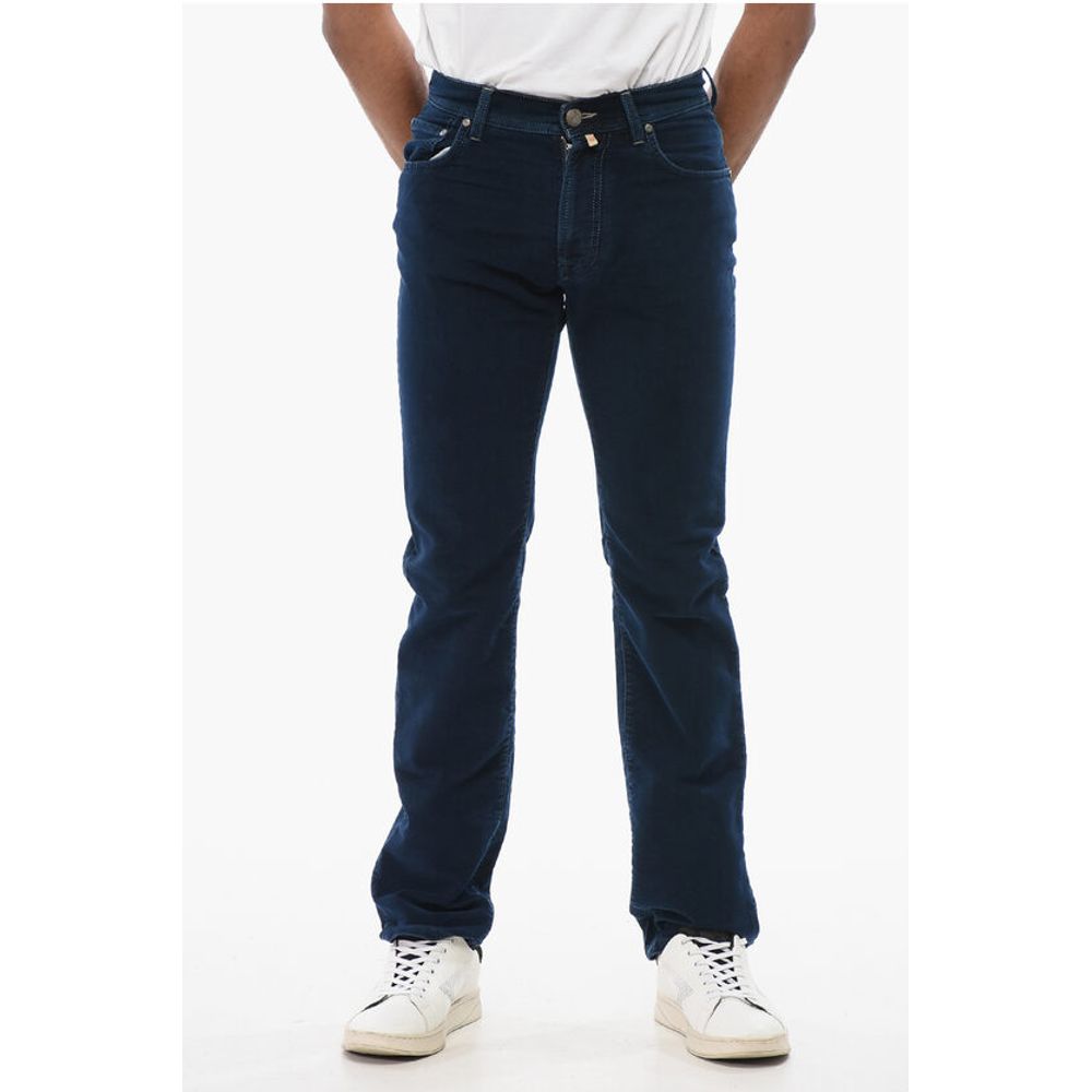 

ID Велюровые брюки с 5 карманами Corneliani, Blue