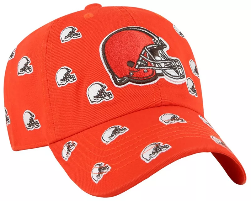 

Женская регулируемая шапка Cleveland Browns Daisy Delight Thunder Clean Up '47