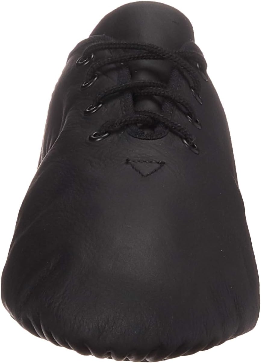 Туфли для джаза Bloch Dance Men's Ultraflex из кожи с эластичной посадкой, черный — фото 2