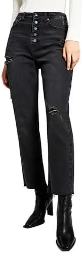 

Женские рваные джинсы Mom And Now This