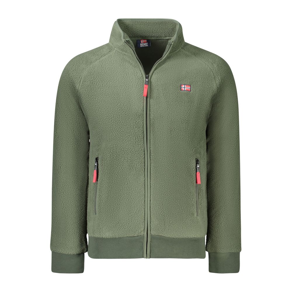 

Зеленая мужская куртка из полиэстера Geographical Norway