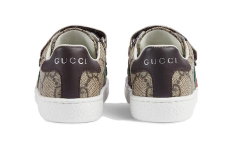 

GUCCI Кроссовки ACE Low Top для малышей коричневые