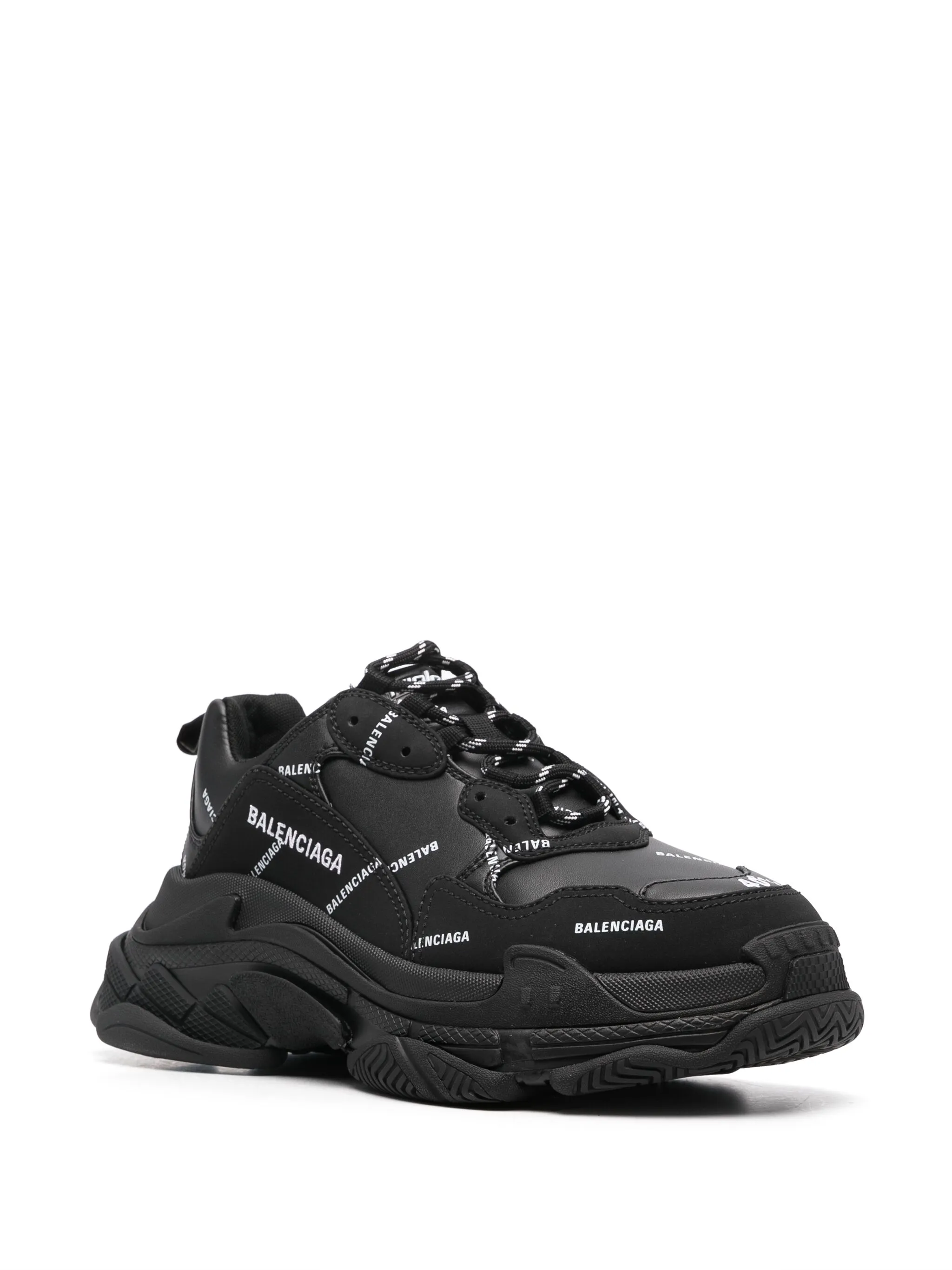 

Кроссовки Triple S Balenciaga, черный