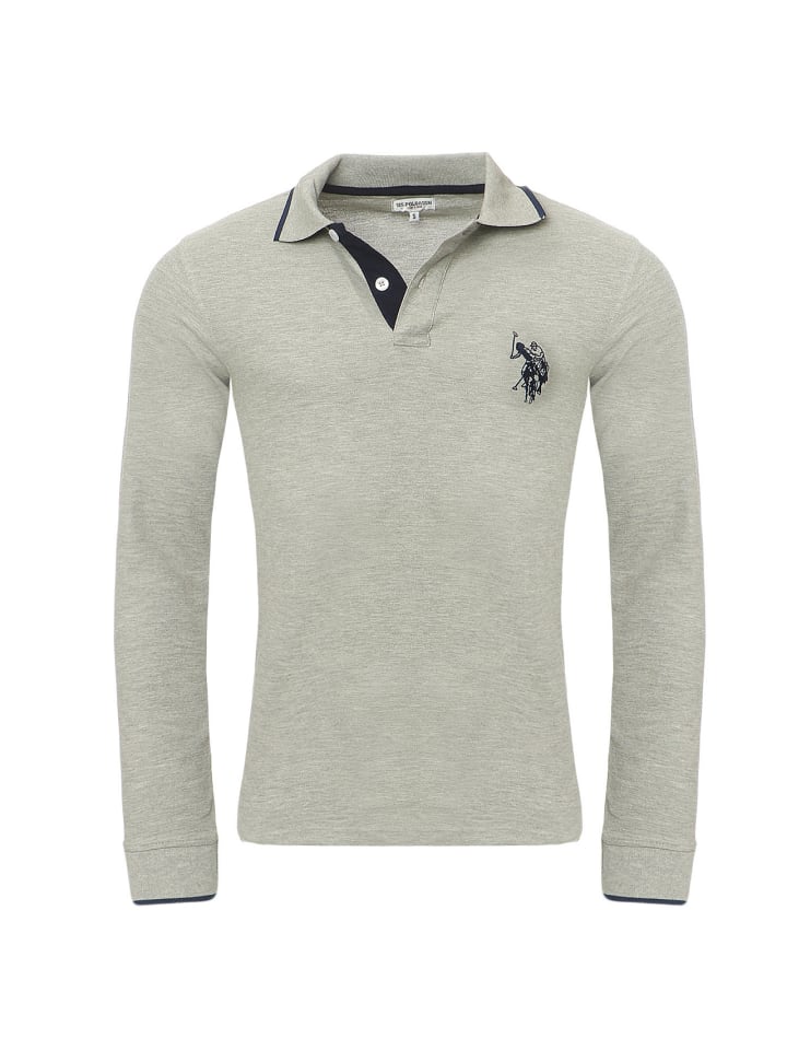 

Лонгслив U.S. Polo Assn., цвет der farbe hellgrau