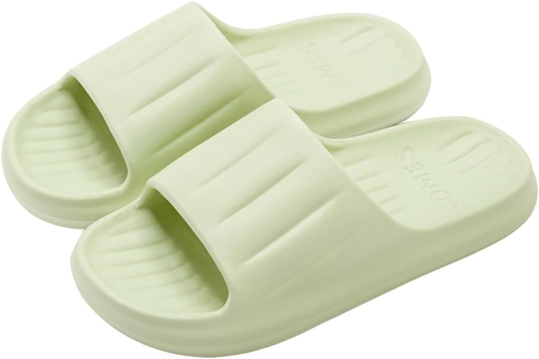 

Тапочки ChuangheLP для женщин и мужчин, противоскользящие, быстросохнущие, с максимальным комфортом, легкие, с толстой подошвой Chuanghe&Lp, зеленый