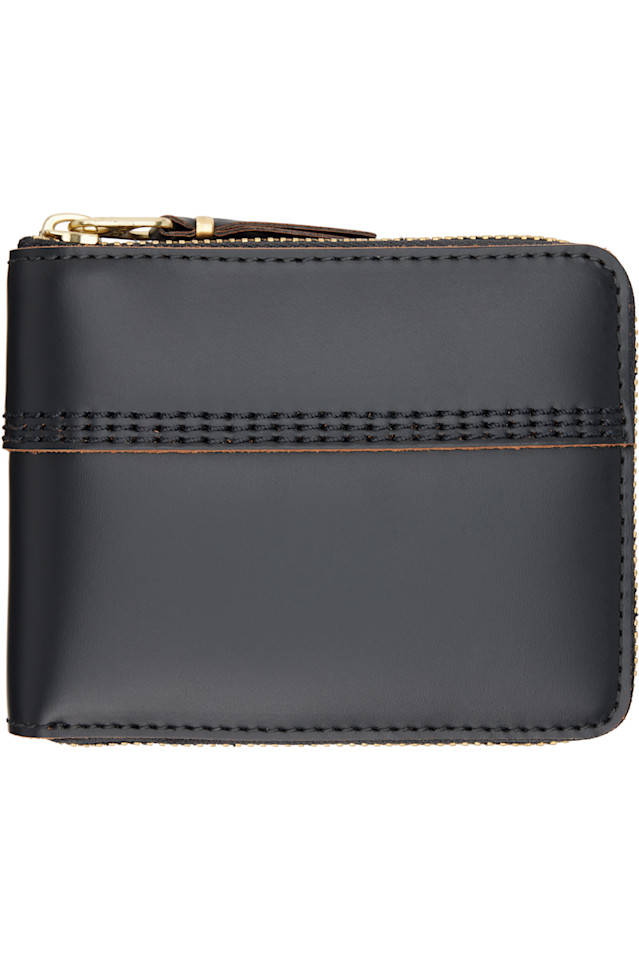 

Кошелёк с тройной строчкой Comme Des Garçons Wallets, черный