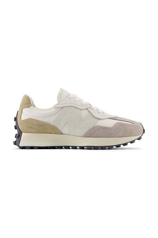 

Кожаные кроссовки New Balance, бежевый