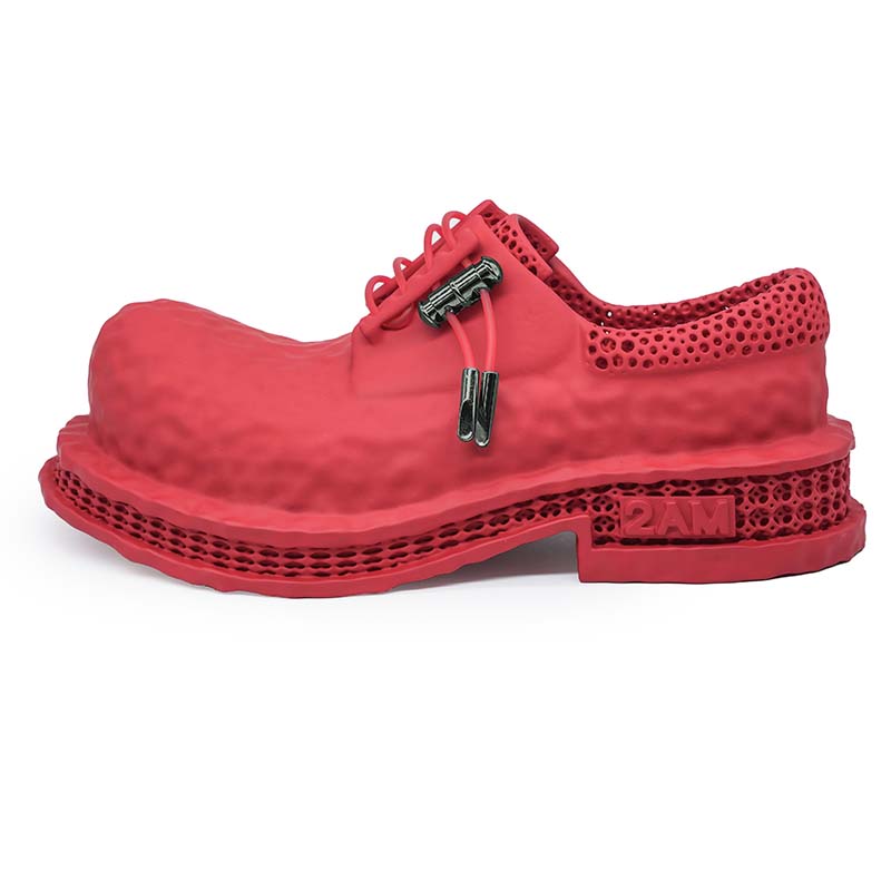 

Дышащие поддерживающие низкие повседневные туфли Unisex для увеличения роста 2AM, красный