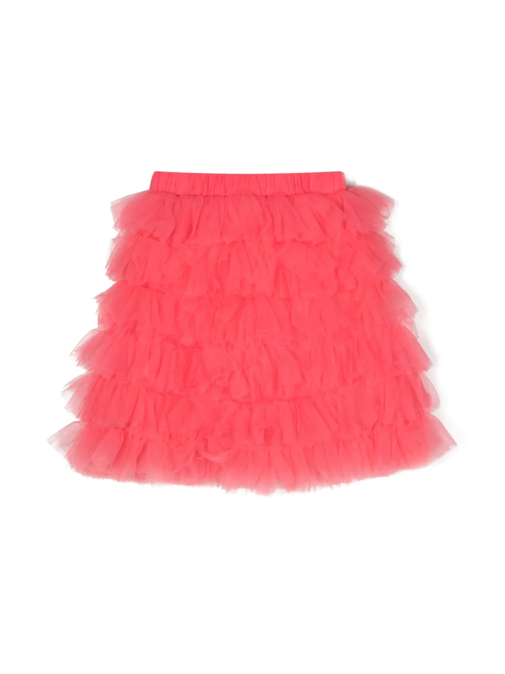 Юбка из тюля с оборками TWINSET Kids, розовый — фото 2