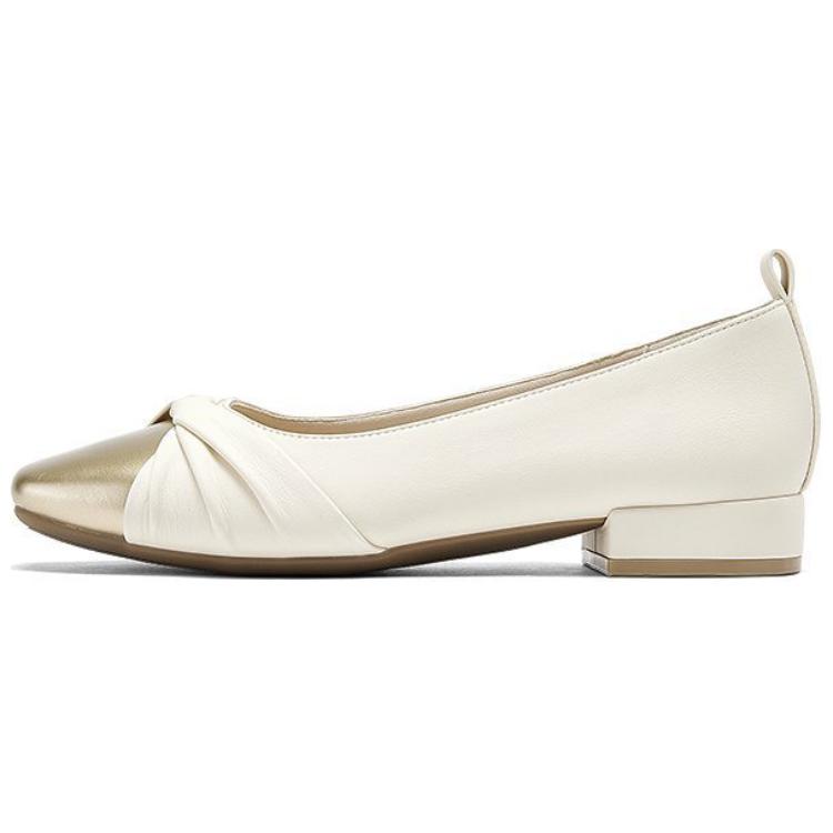 DAPHNE Женские повседневные туфли-лодочки бежево-золотистые, цвет Beige Gold
