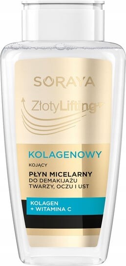 

Коллагеновая мицеллярная жидкость, 400 мл Soraya, Golden Lifting