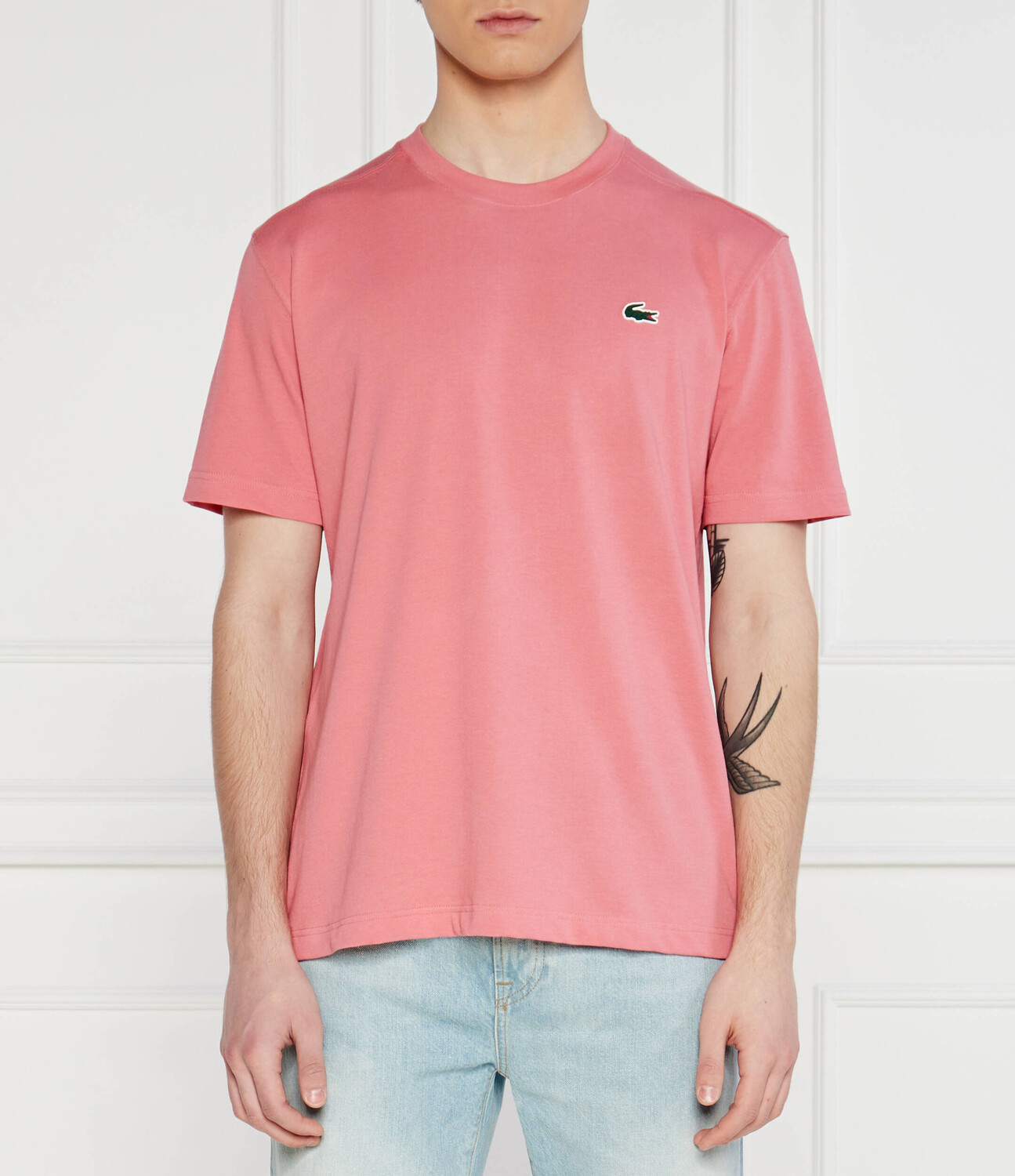 

Футболка Lacoste Regular Fit, пудрово-розовый