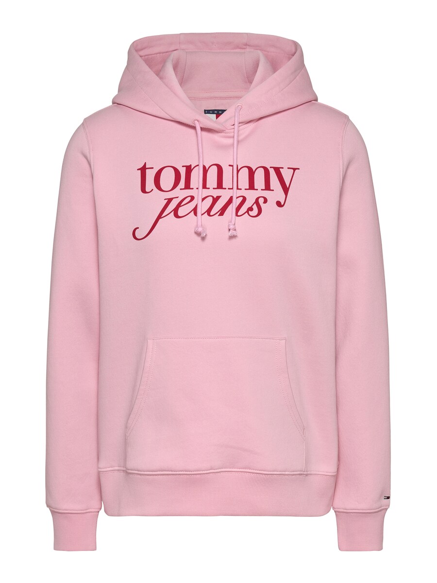 

Толстовка с капюшоном Tommy Jeans Sweatshirt ESS, розовый