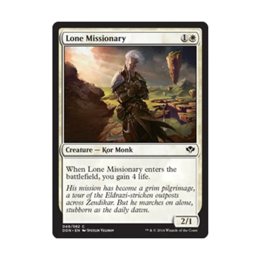 

CCG Одинокий миссионер (К), MTG - Duel Decks - Speed vs. Cunning