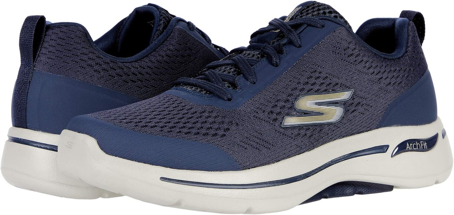 

Кроссовки SKECHERS Performance Go Walk Arch Fit - Idyllic, цвет Navy/Gold