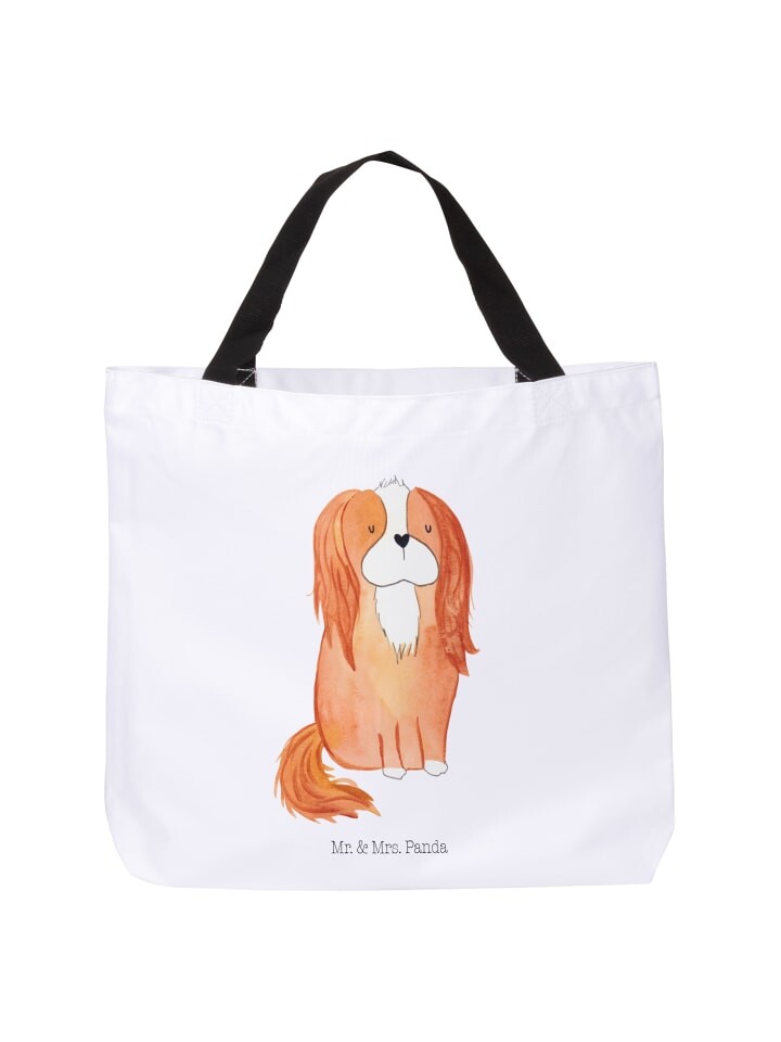 

Сумка-шоппер Mr & Mrs Panda Hund Cavalier King Charles Spaniel ohne, белый