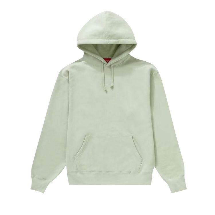 

Толстовка Supreme Satin Appliqué Hooded Sweatshirt Mint, зеленый