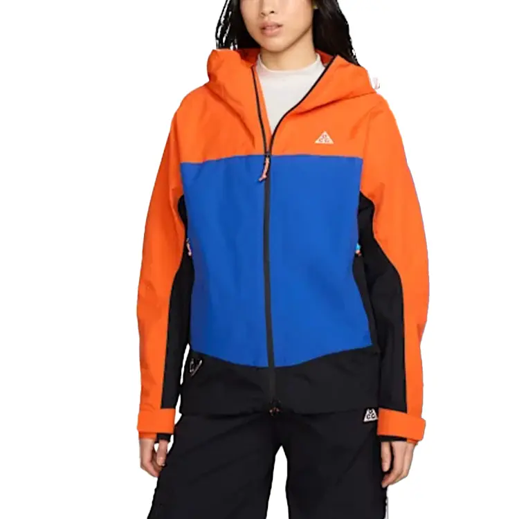 

Nike Курка ветровка мужская, Safety Orange/Game Royal Blue/Mountain White