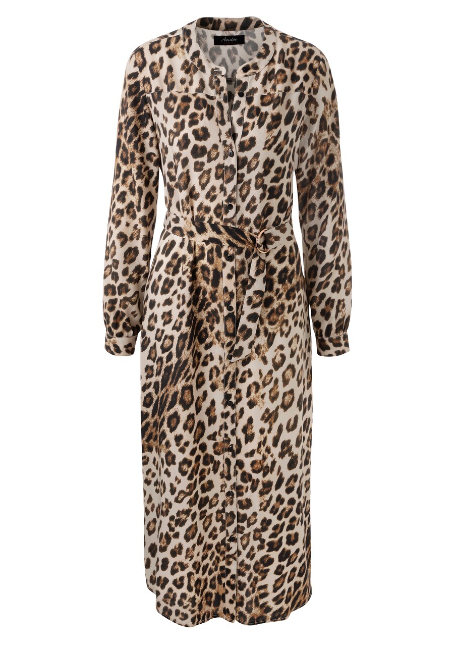 

Платье-рубашка Aniston CASUAL, Chestnut brown/Mocha/Dark brown