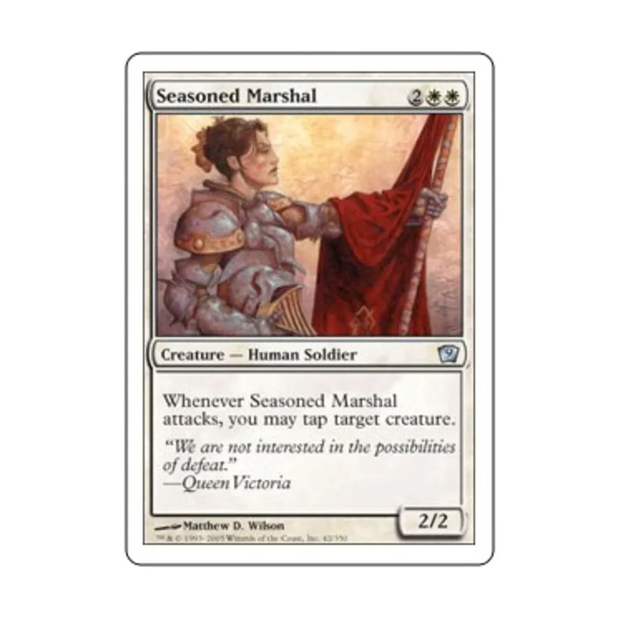 

CCG Опытный маршал (U), MTG - 9th Edition