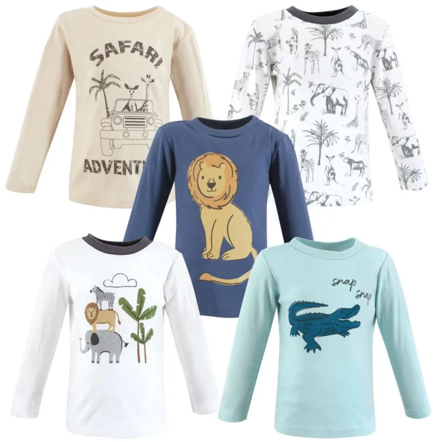 Повседневные рубашки с длинными рукавами Hudson Baby, Safari Adventure