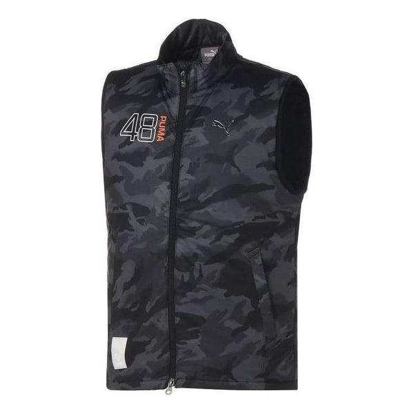 

Жилет golf pgw monster stretch down full zip vest 'black' Puma, черный