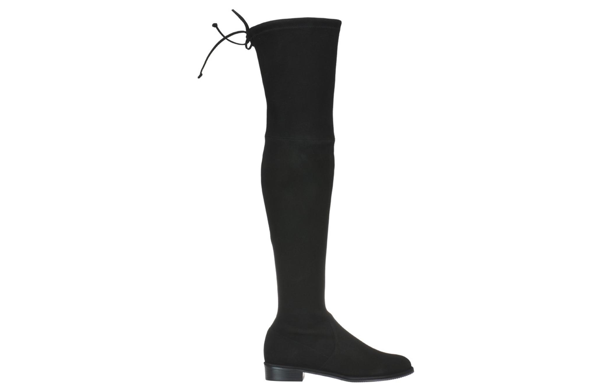 Stuart Weitzman Стюарт Вайцман SW Lowland Ботфорты женские черные — фото 4