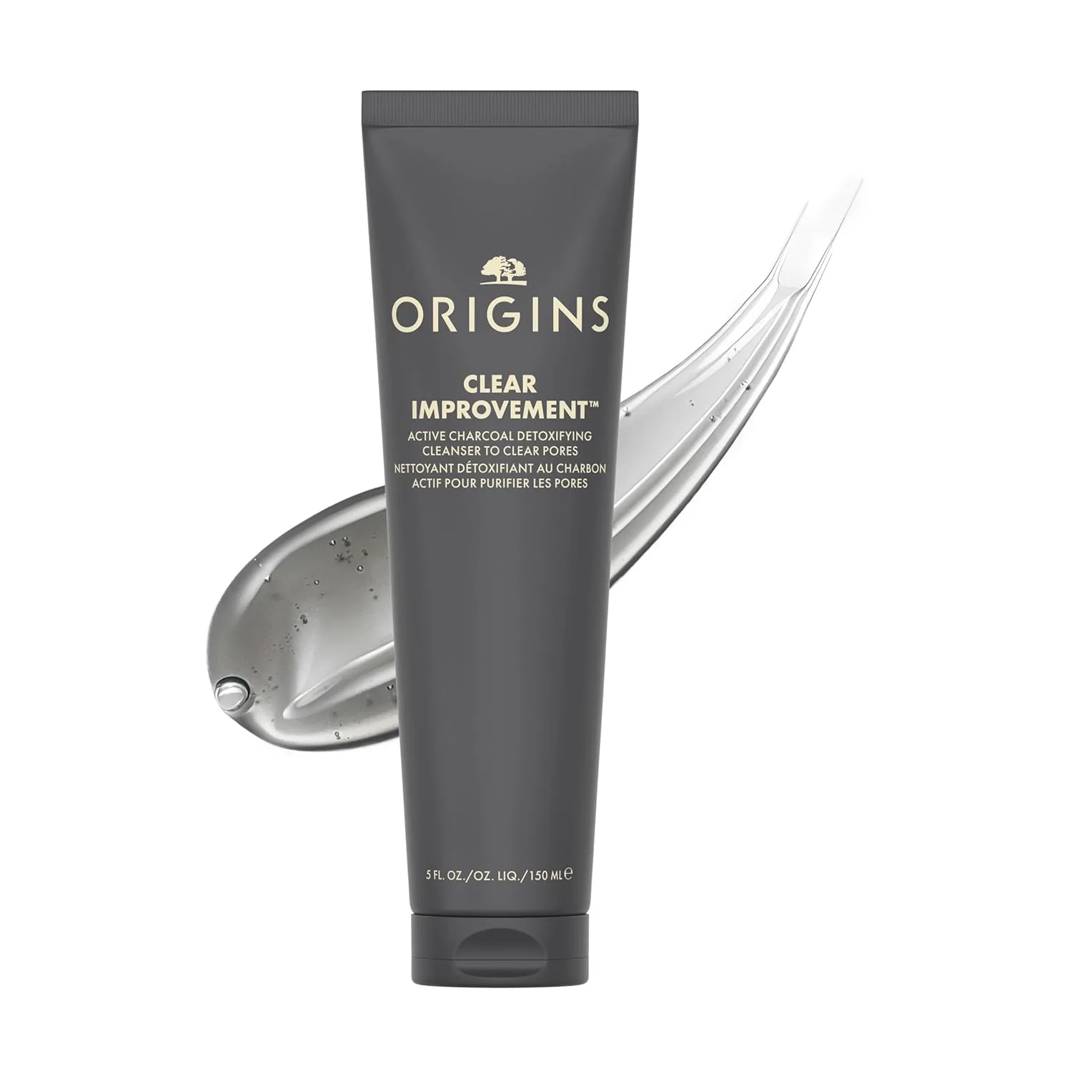 Гель для умывания Origins — Очищающее средство Clear Improvement для детоксикации пор | Заметно сужает поры | С, 140 мл