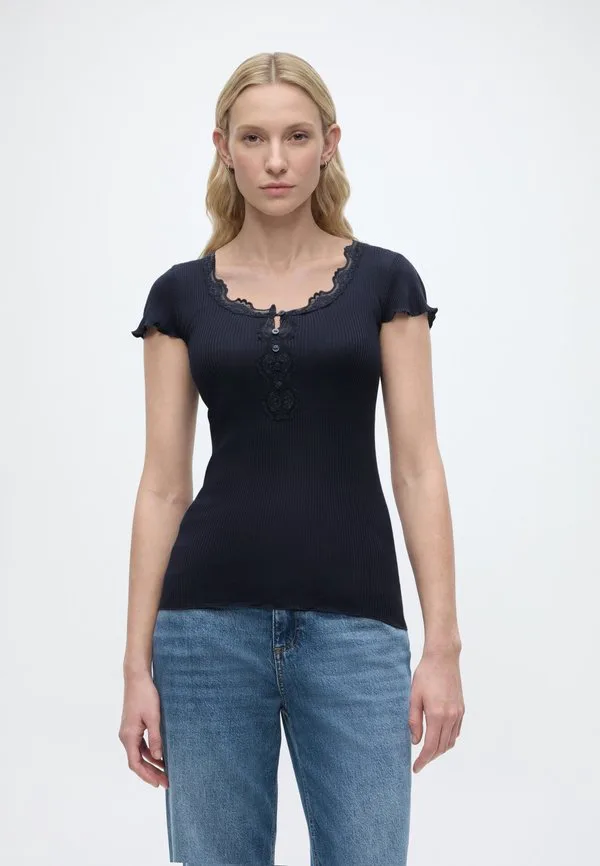 

Базовая футболка с короткими рукавами Rosemunde, Navy, Синий, Базовая футболка с короткими рукавами Rosemunde, Navy